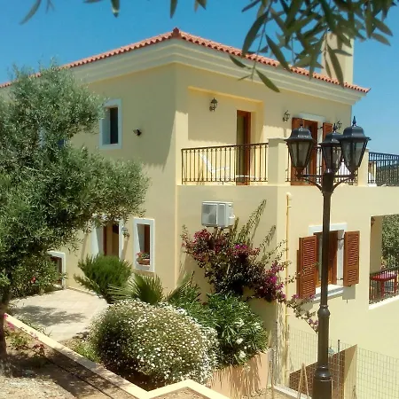 Villa Beautiful Swimming Pool Sea View Near Village Not Far From Nw Rethymno